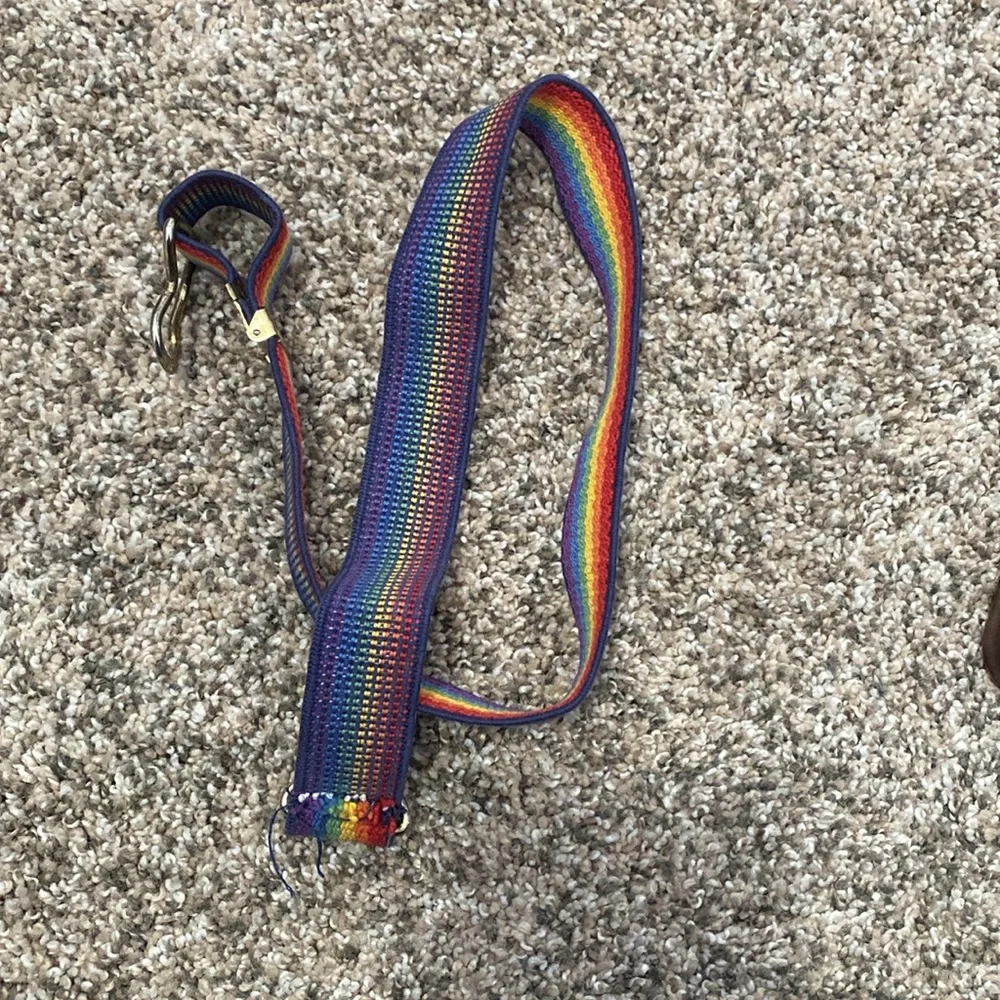 Kids retro rainbow belt